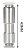 DECO NATURE CHECK VALVE ST - Обратный клапан, универсальный с автоподключением, нерж. сталь